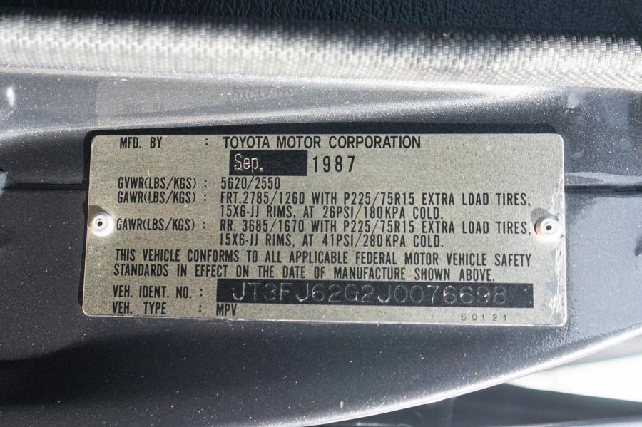  Toyota Land Cruiser (FJ62) 1988 года  (фото 155 из 164)